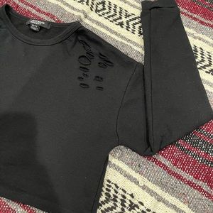 XS streetwear society cropped sweater